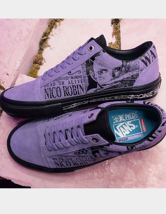 Vans Old Skool x One Piece Nico Robin Especial Edition